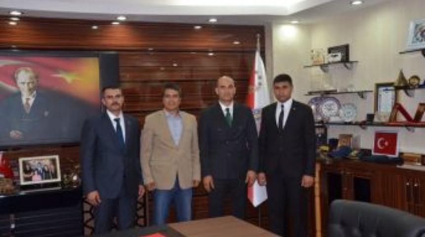 Genel Başkan Kılavuz Müdür Alper İle Bir Araya Geldi