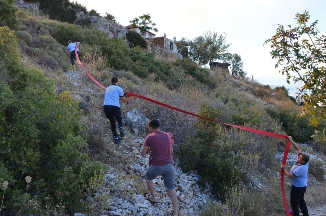 Patates Pişirmek İsteyen Gen&ccedil;ler Dağı Yaktı