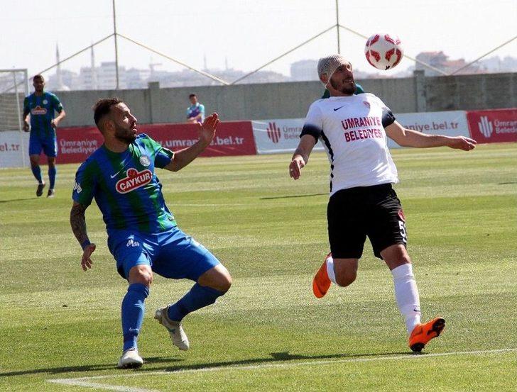 Spor Toto 1. Lig: Ümraniyespor: - Çaykur Rizespor: 1 (maç Sonucu) G2