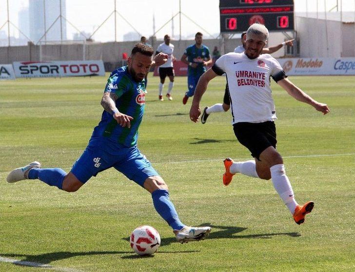 Spor Toto 1. Lig: Ümraniyespor: - Çaykur Rizespor: 1 (maç Sonucu) G3
