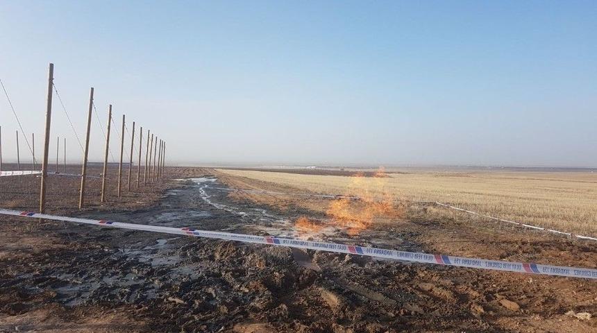 Su Kuyusundan Alevler Y&uuml;kseldi