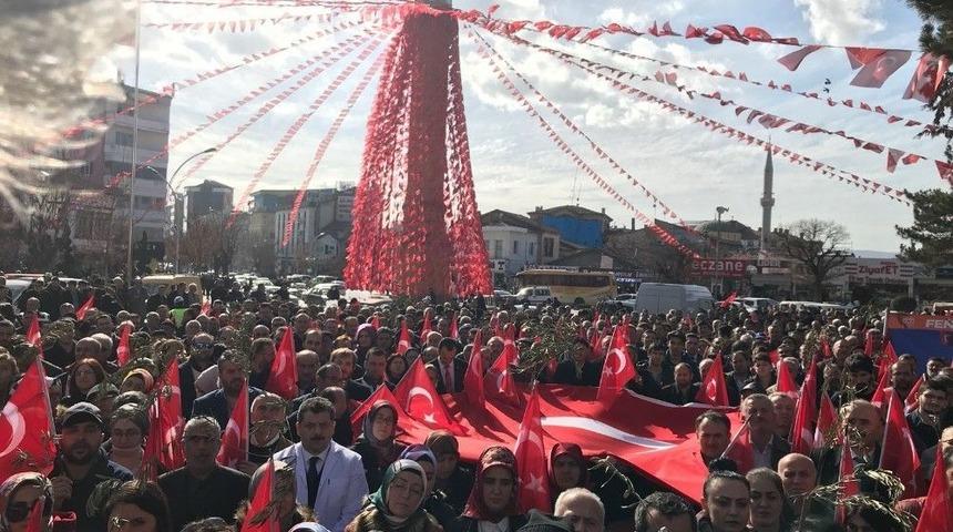 &Ccedil;orum&rsquo;da Afrin&rsquo;e Destek Mitingi