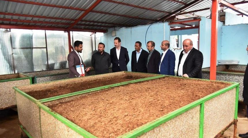 Solucan G&uuml;bresi &Uuml;reten İşletmeye &Ouml;rnek İşyeri Belgesi