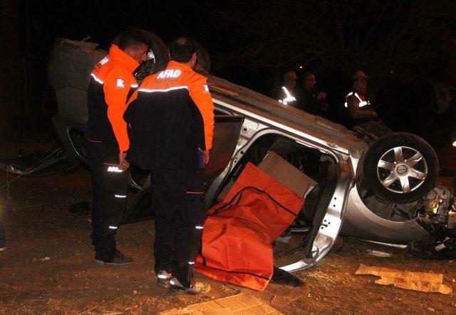 Rapor İçin Engelli Getiren Polisler Kaza Yaptı: 1’i Şehit 2 Ölü