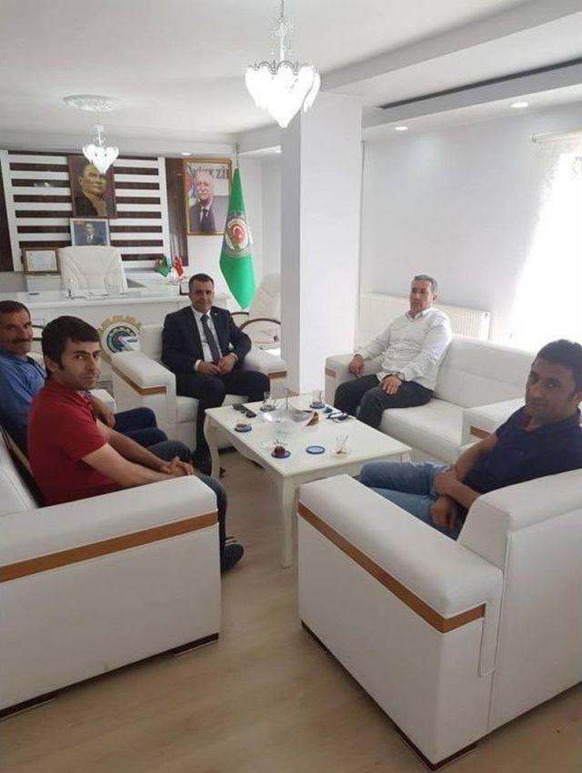 Tkdk’dan Başkan Kılıç’a Ziyaret 1