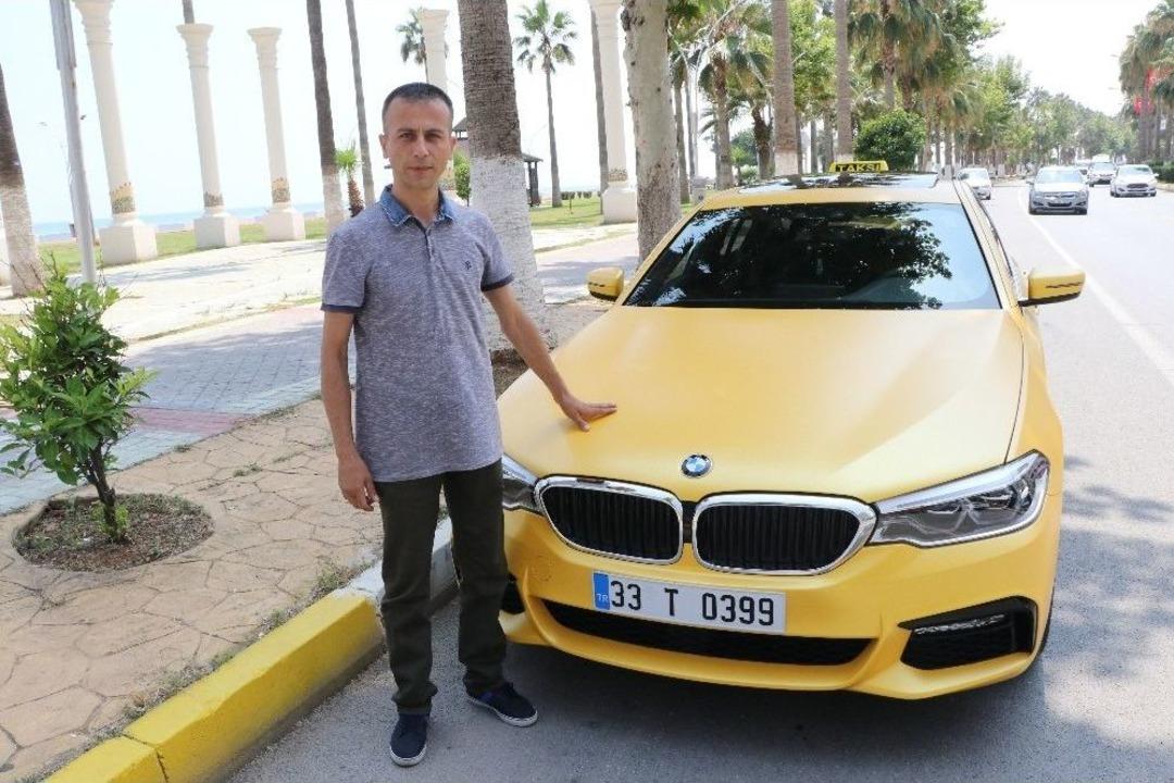 500 Bin Liralık L&uuml;ks Otomobili Taksiye &Ccedil;evirdi