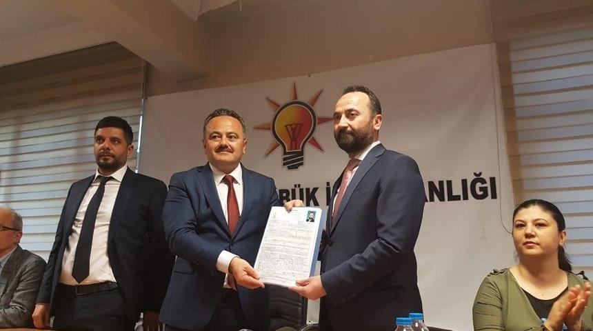 Bülent Ersöz, Aday Adaylığı Başvurusunda Bulundu