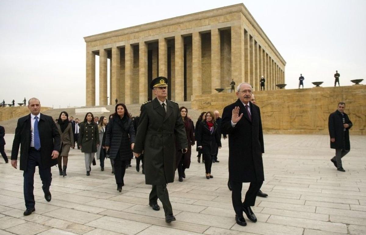 Kılı&ccedil;daroğlu, Pm &Uuml;yeleri İle Anıtkabir&rsquo;i Ziyaret Etti