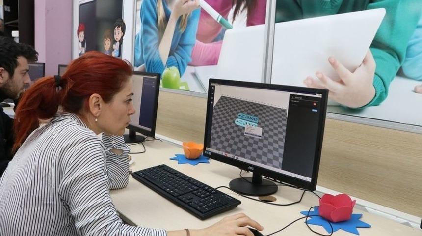 B&uuml;y&uuml;kşehir Bilgievlerine 3d Teknoloji Atağı