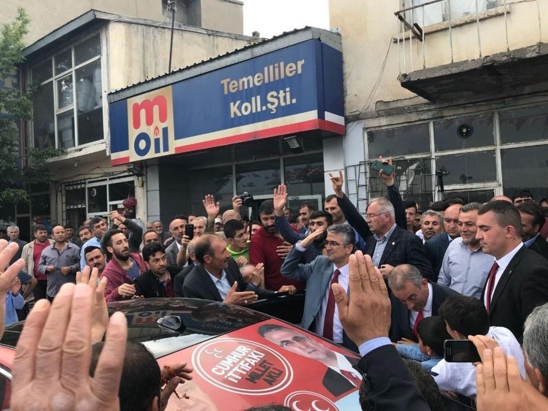 Mhp&rsquo;ye Horasan&rsquo;da Sevgi Seli