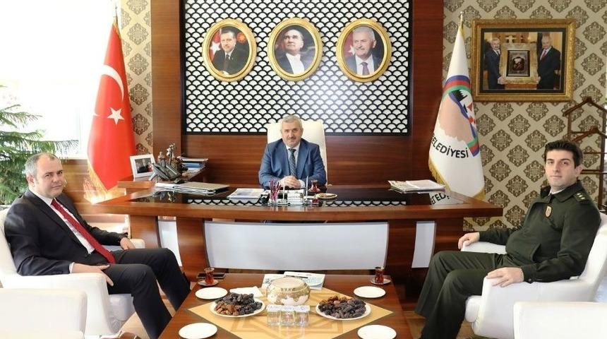 Başkan Baran, &Ouml;nemli İsimleri Ağırladı