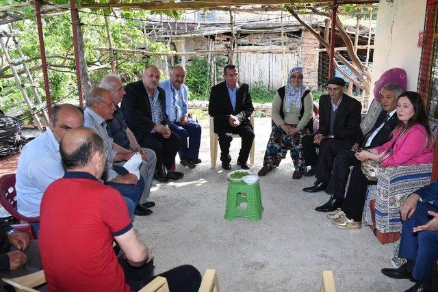 Başkan Günaydın,köy Buluşmalarına Devam Ediyor