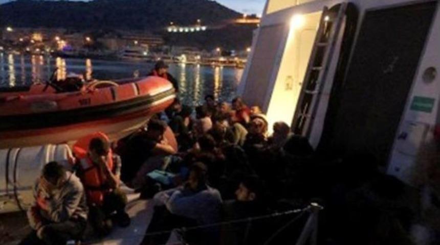 İzmir&rsquo;de 132 G&ouml;&ccedil;men Yakalandı