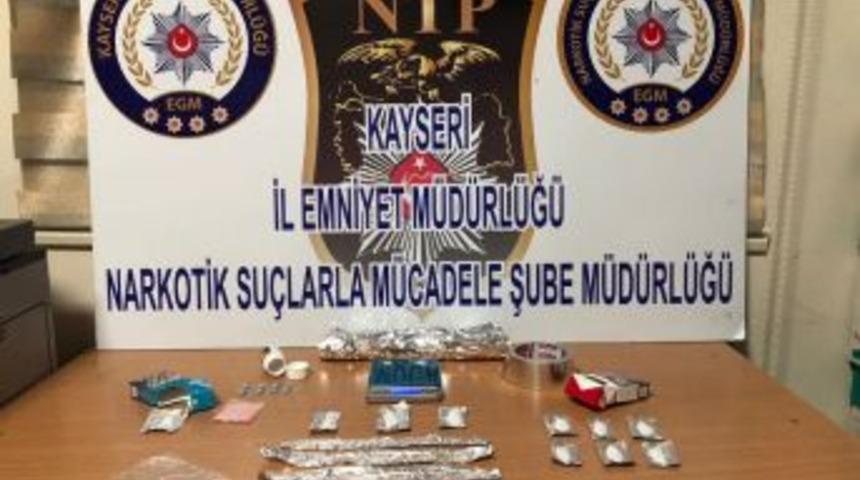Kayseri&rsquo;de Uyuşturucu Operasyonu