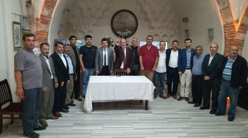 Ahmet Yelis, Bbp Kurmaylarıyla Bir Araya Geldi