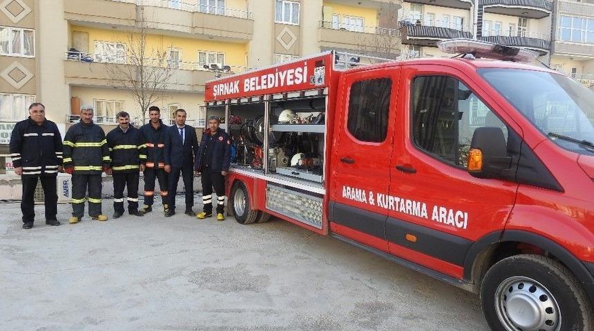 Şırnak Belediyesi, Arama Kurtarma Aracı Aldı