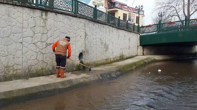 Çivi Deresi Temizleniyor