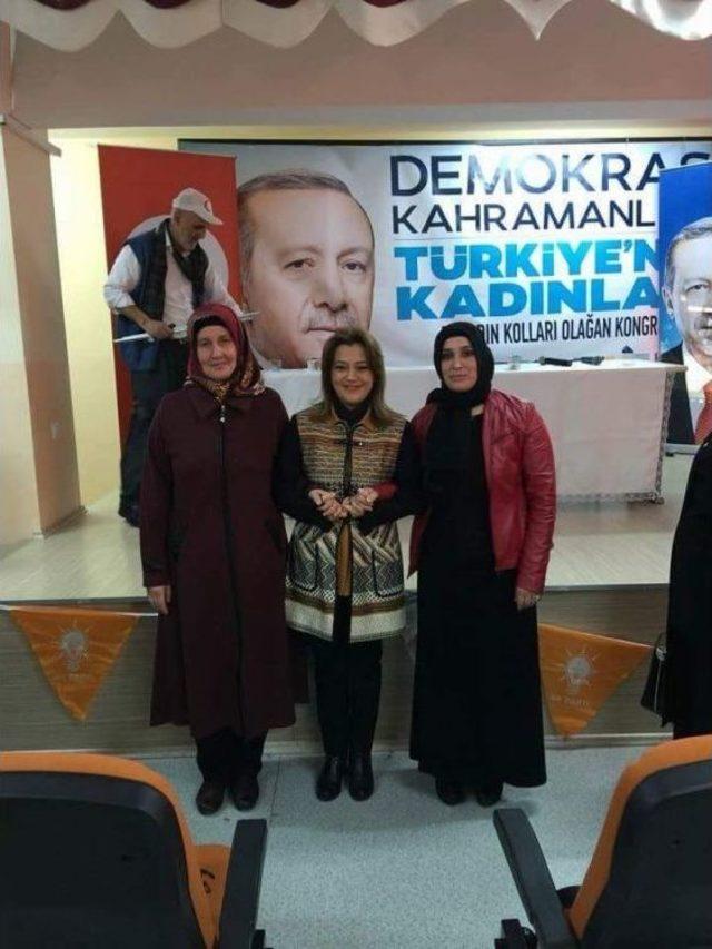 Çavdarhisar Ak Parti Kadın Kolları Başkanlığı’na Serpil Kaya Seçildi