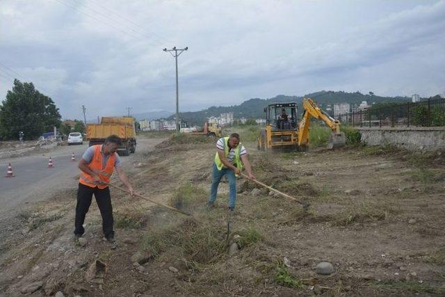 Fatsa Osb’de Yol Çalışması