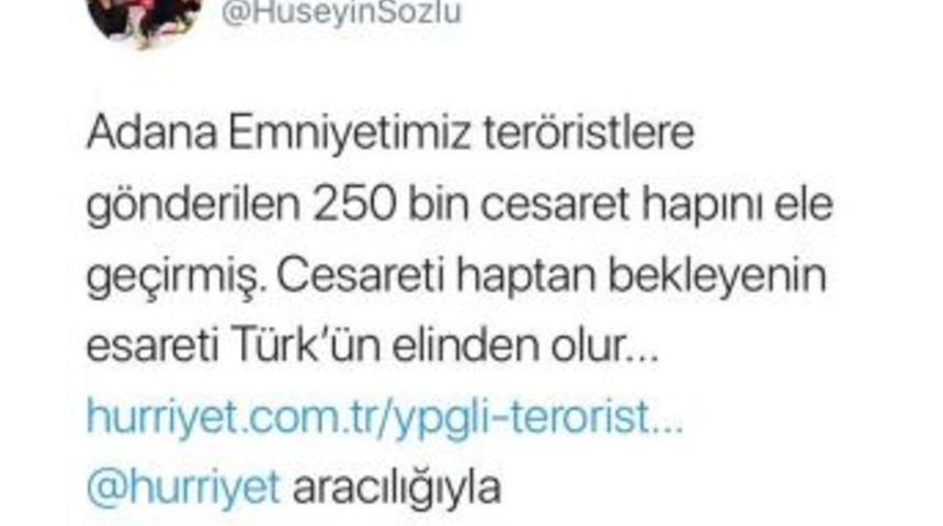 Başkan S&ouml;zl&uuml;:&ldquo;cesareti Haptan Bekleyenin Esareti T&uuml;rk&rsquo;&uuml;n Elinden Olur&rdquo;