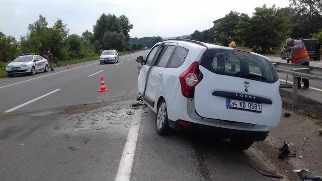 Ferizli’de Trafik Kazası: 1 Yaralı