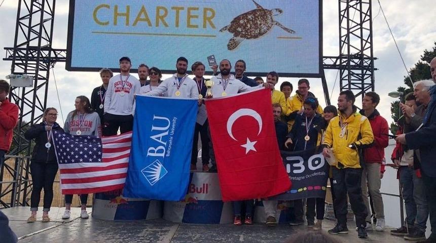 Bahçeşehir Üniversitesi Yelken Takımı Avrupa Şampiyonu Oldu