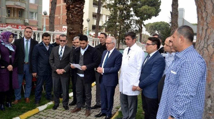 Hastane &Ccedil;alışanlarından Zeytin Dalı Harekatı Şehitleri İ&ccedil;in Lokma Hayrı