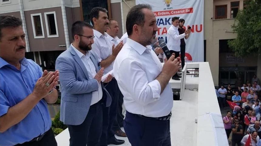 Murat Demir, Cide&rsquo;de Miting D&uuml;zenledi