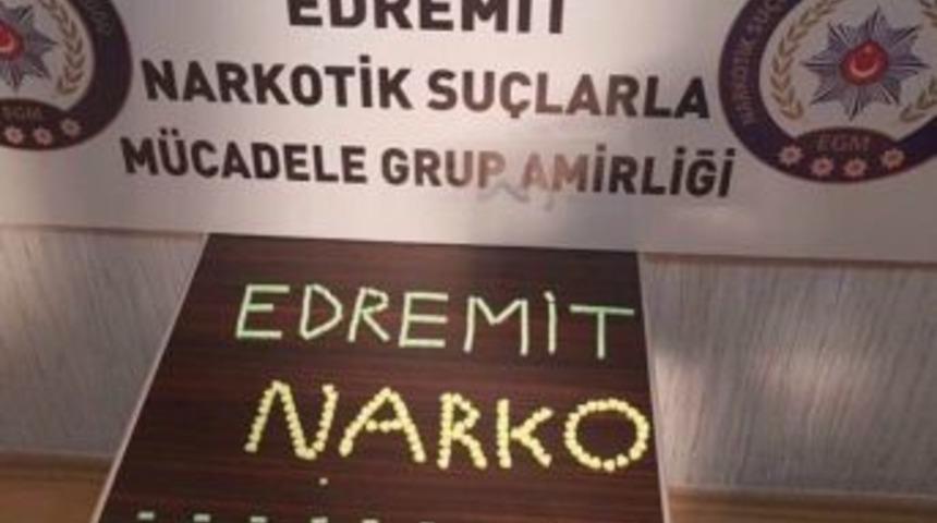 Edremit&rsquo;te Uyuşturucu İle M&uuml;cadele S&uuml;r&uuml;yor