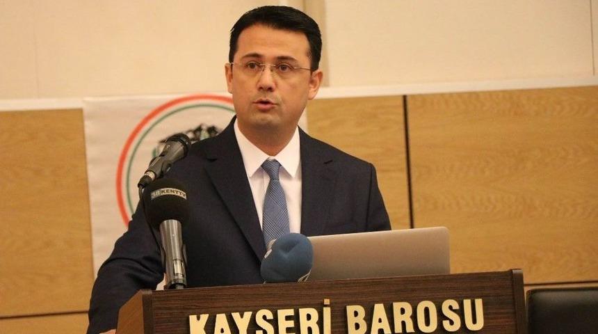 Kayseri Barosu Başkan Yardımcısı Oğuz Erin&ccedil;: