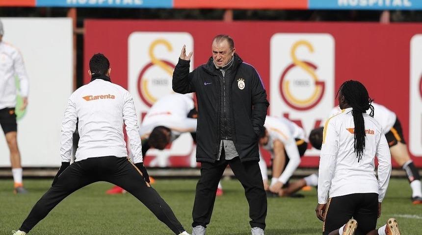 Galatasaray, Antalyaspor Ma&ccedil;ı Hazırlıklarını S&uuml;rd&uuml;rd&uuml;