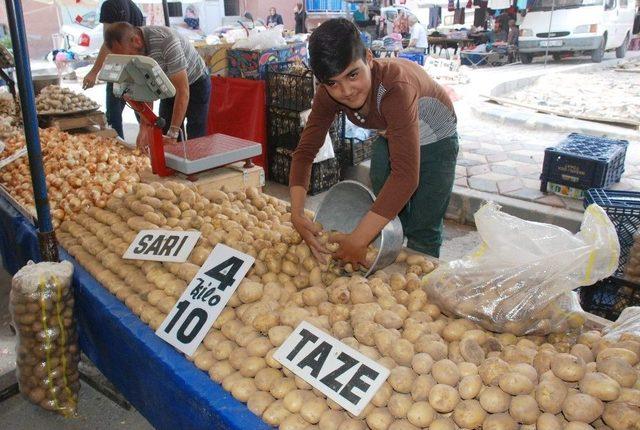 Tokat’ta Patates 2 Lira, Soğan 3 Liradan Satılıyor