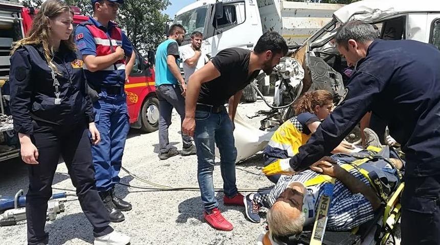 Kafa Kafaya &Ccedil;arpıştılar