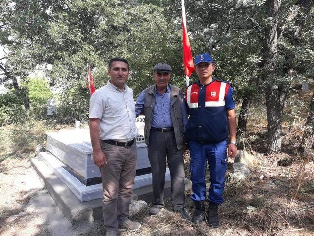 Şehit Doğanlaroğlu’nun Mezarı Yenilendi