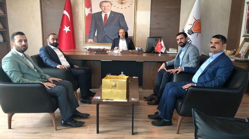 Mervettin Tosunlu İl Ve İlçe Merkez İlçe Teşkilatlarını Ziyaret Etti