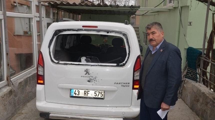 Muhtarın Ev Ve Aracına Silahlı Saldırı