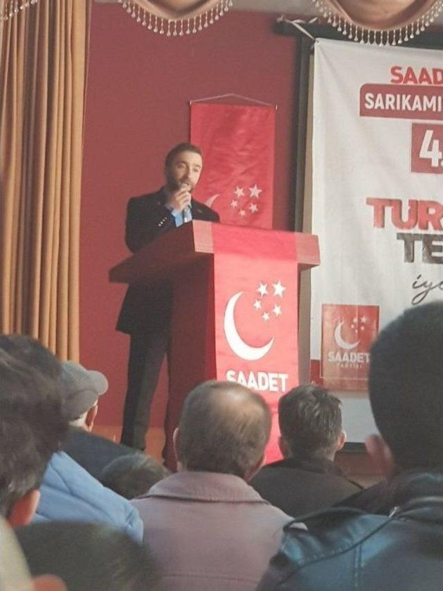 Saadet Partisi Sarıkamış 4. Olağan İl&ccedil;e Kongresi Yapıldı 3