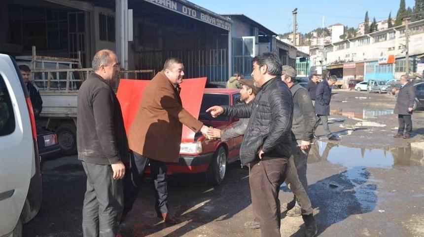 Başkan Tekin, "sanayi Sitesini Sular Altından Kalmaktan Kurtaracağız"