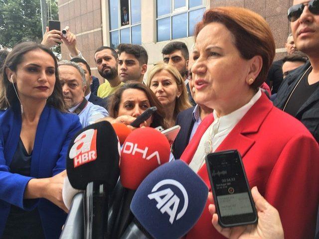 Cumhurbaşkanı Adayı Akşener, Oyunu Beylerbeyi’nde Kullandı