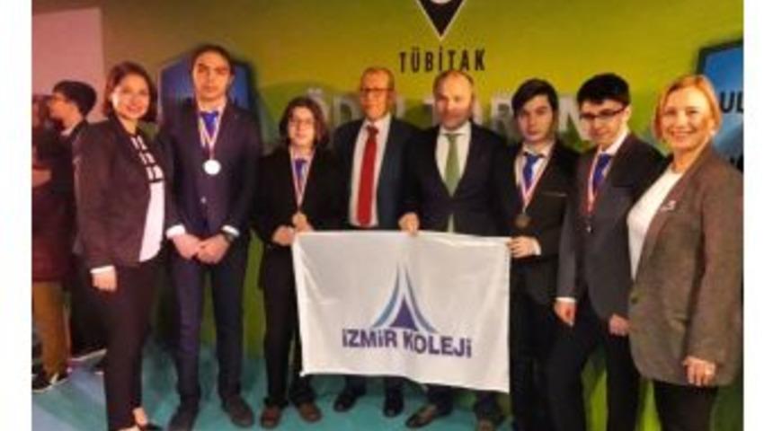 İzmir Koleji T&uuml;bitak&rsquo;tan 4 Madalya İle D&ouml;nd&uuml;