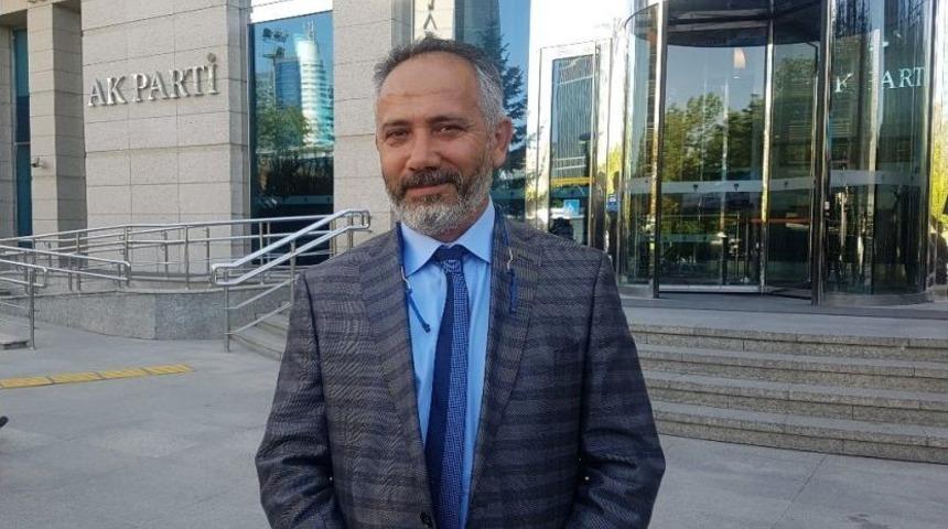 Latif Şimşek Ak Parti’ye Adaylık Başvurusunda Bulundu