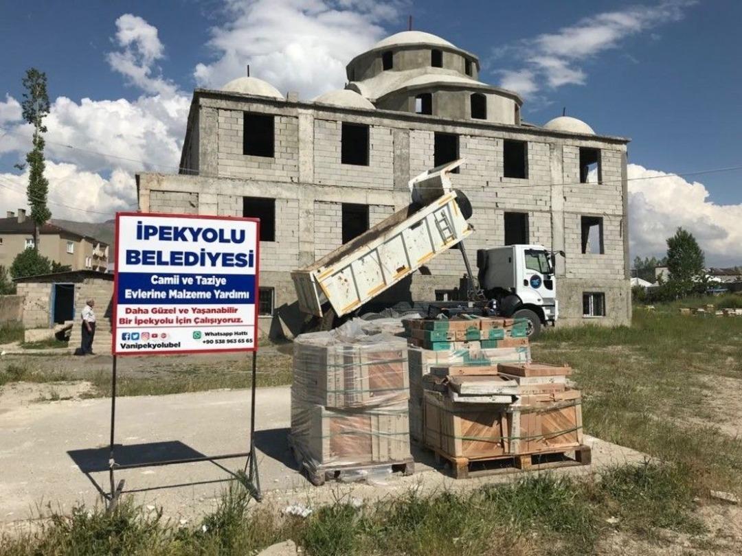 İpekyolu Belediyesi&rsquo;nden Cami Ve Taziye Evlerine Destek