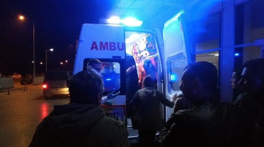 Bafra&rsquo;da Silahlı Kavga: 1 Yaralı