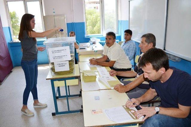Didim’de 65 Bin Seçmen Oy Kullanmak İçin Sandığa Gitti