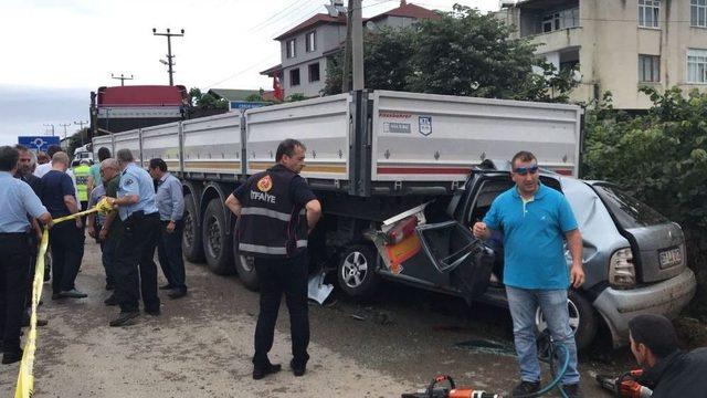 Düzce’de Seçim Günü Feci Kaza: 2 Ölü, 2 Yaralı