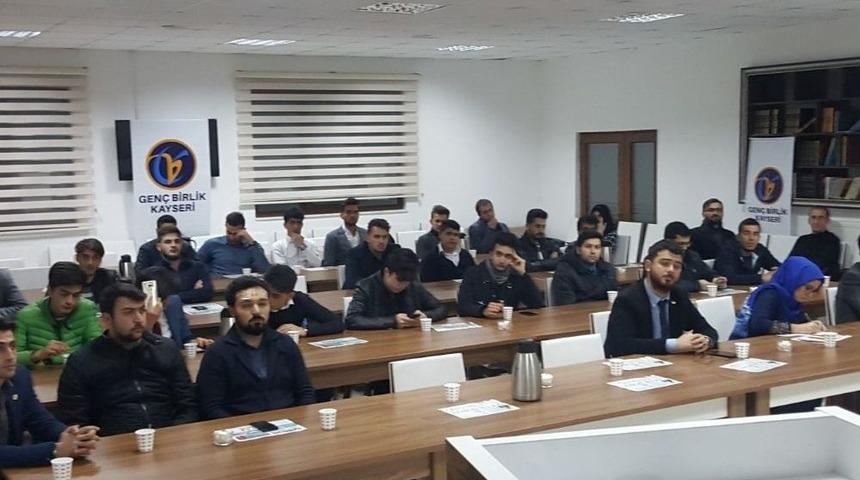 Gen&ccedil; Birlik&rsquo;te L&ouml;sev S&ouml;yleşisi Yapıldı