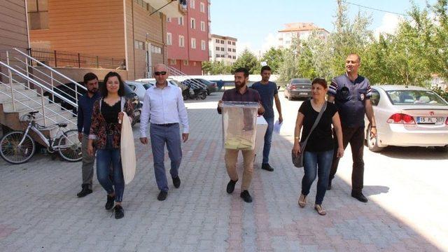 Burdur İl Merkezinde Gezici Sandıkta 50 Seçmen Oy Kullandı