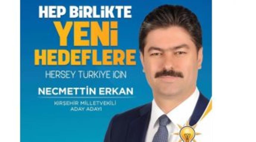 Esnaf Ve Sanatkarlar Genel M&uuml;d&uuml;r&uuml; Erkan Ak Parti&rsquo;den Milletvekili Aday Adayı Oldu