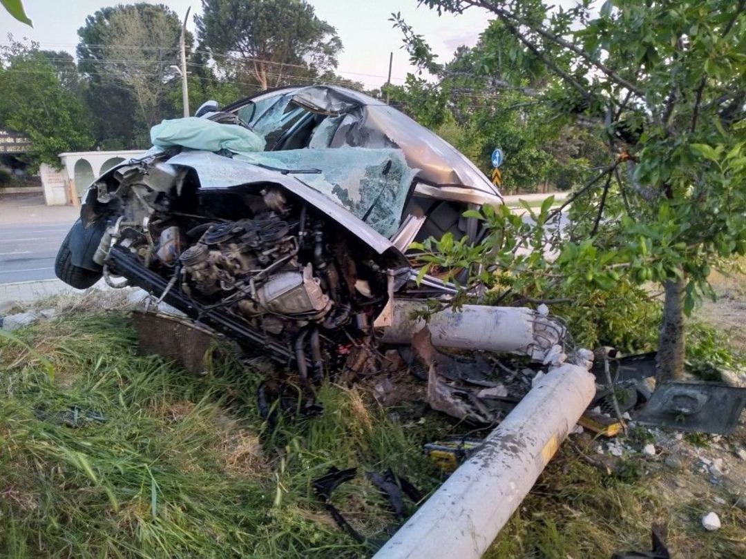 Manisa&rsquo;da Trafik Kazası: 1 &Ouml;l&uuml;