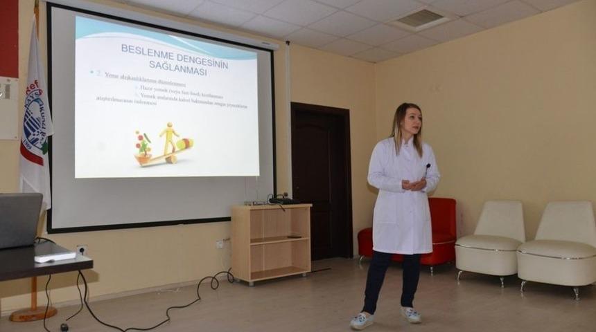 Melikgazi Belediyesinden Sağlıklı Beslenme Semineri